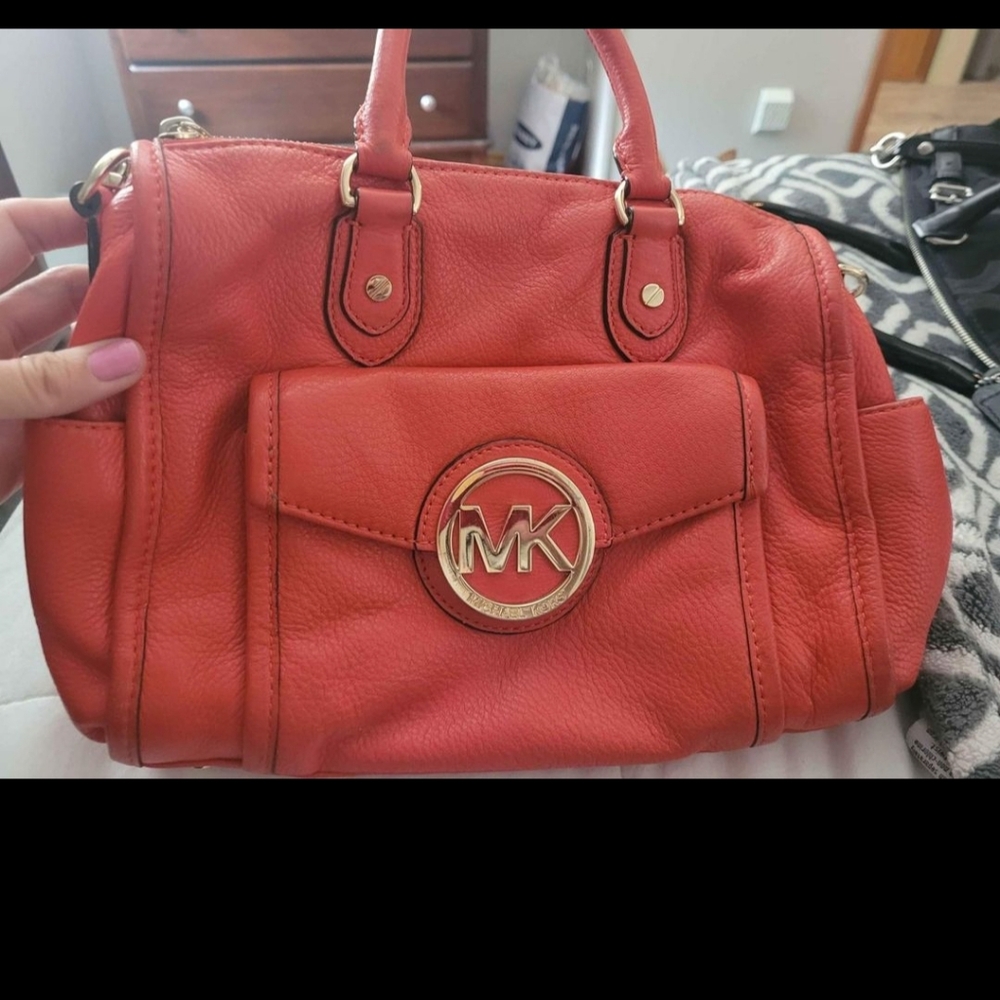 Michael Kors Crossbody purse with top handles